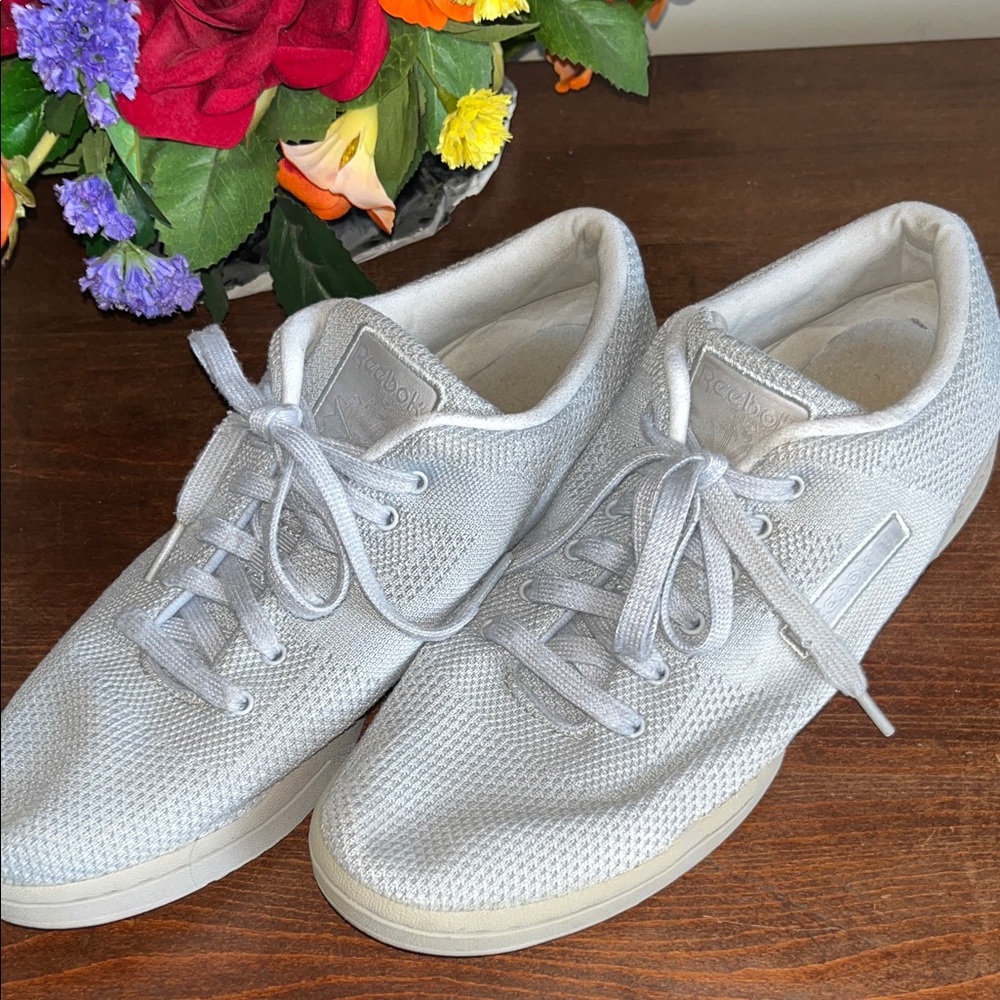 Reebok Gray Athletic Shoes